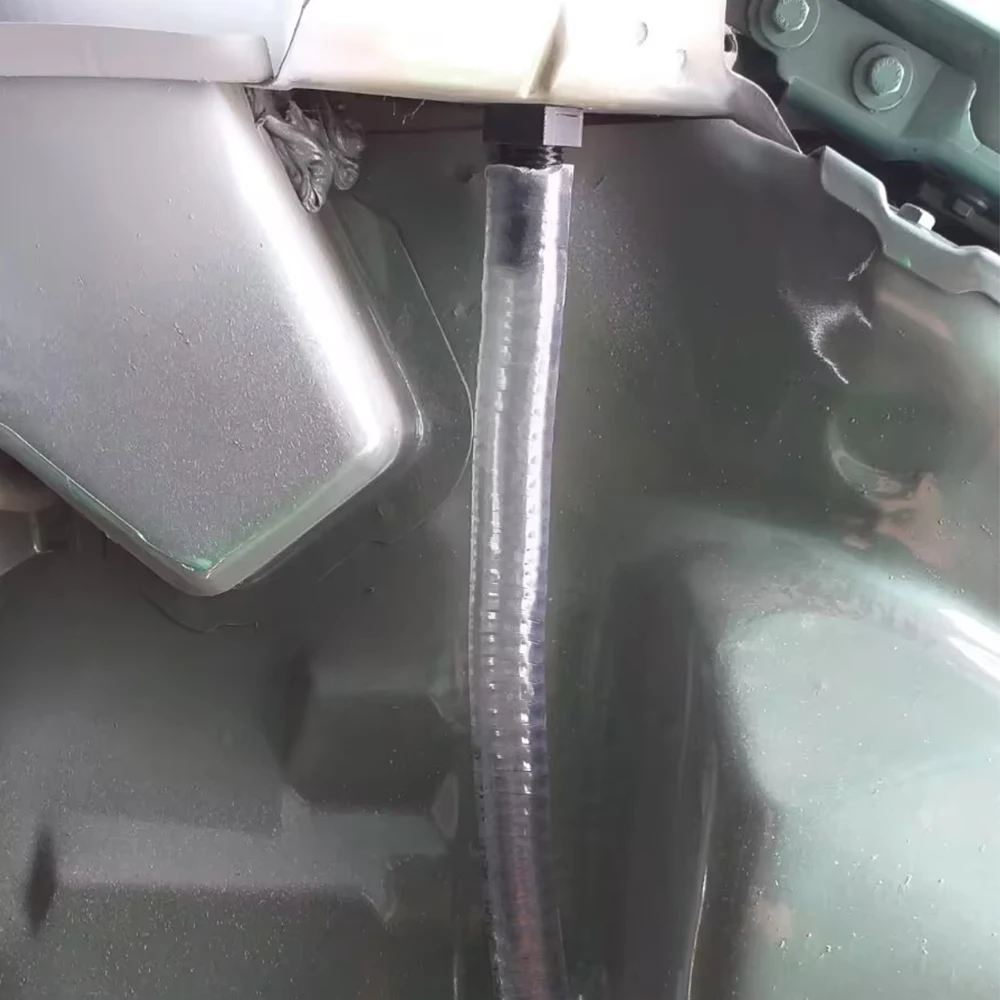 투명 실리콘 배수관 머드가드 액세서리 VW T4 배수구용 스크틀 트레이 배수 개조 펜더 물 배출구