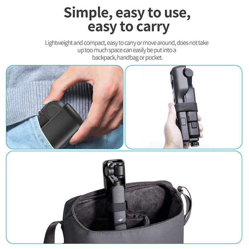 Support anti-secousse pour DJI Osmo Pocket 3 maintenant la caméra stable lors d'un mouvement