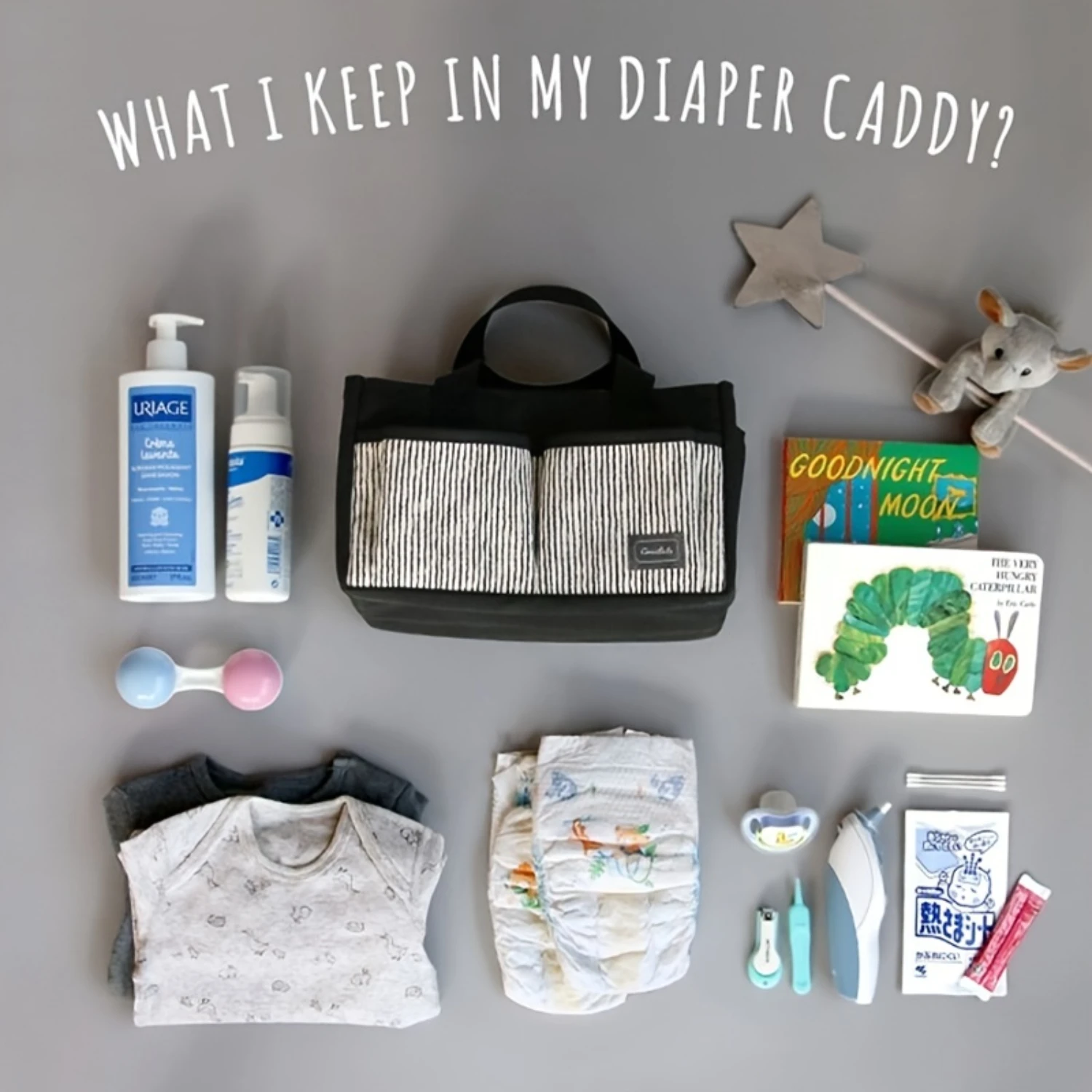 Diaper Caddy Organizer Basket, Portable Nursery Bin Tote Bag for Wipes, Bottles, Toys-Travel-Friendly Storage Solution!