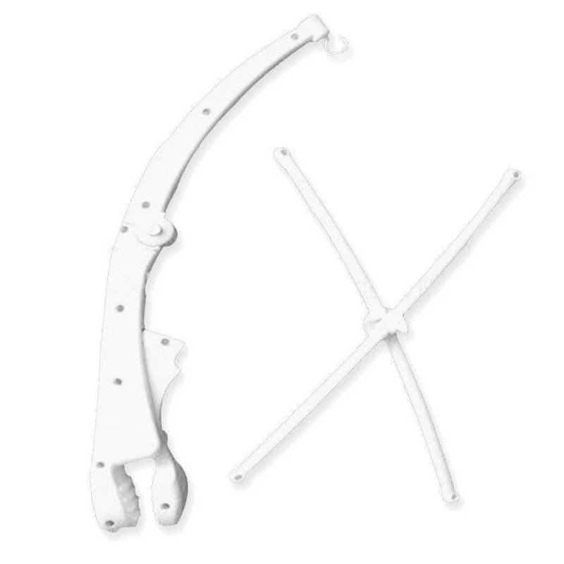 

Plastic Rotating Crib Mobile Toy Stand Baby Interaction Hanging Rattle Holder