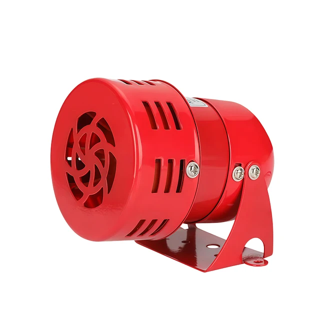 120dB Motor Siren MS-190, 220V Industrial Alarm Siren with Metal Housing,High Power Sound Warning Alarm for Factory and Workshop 2
