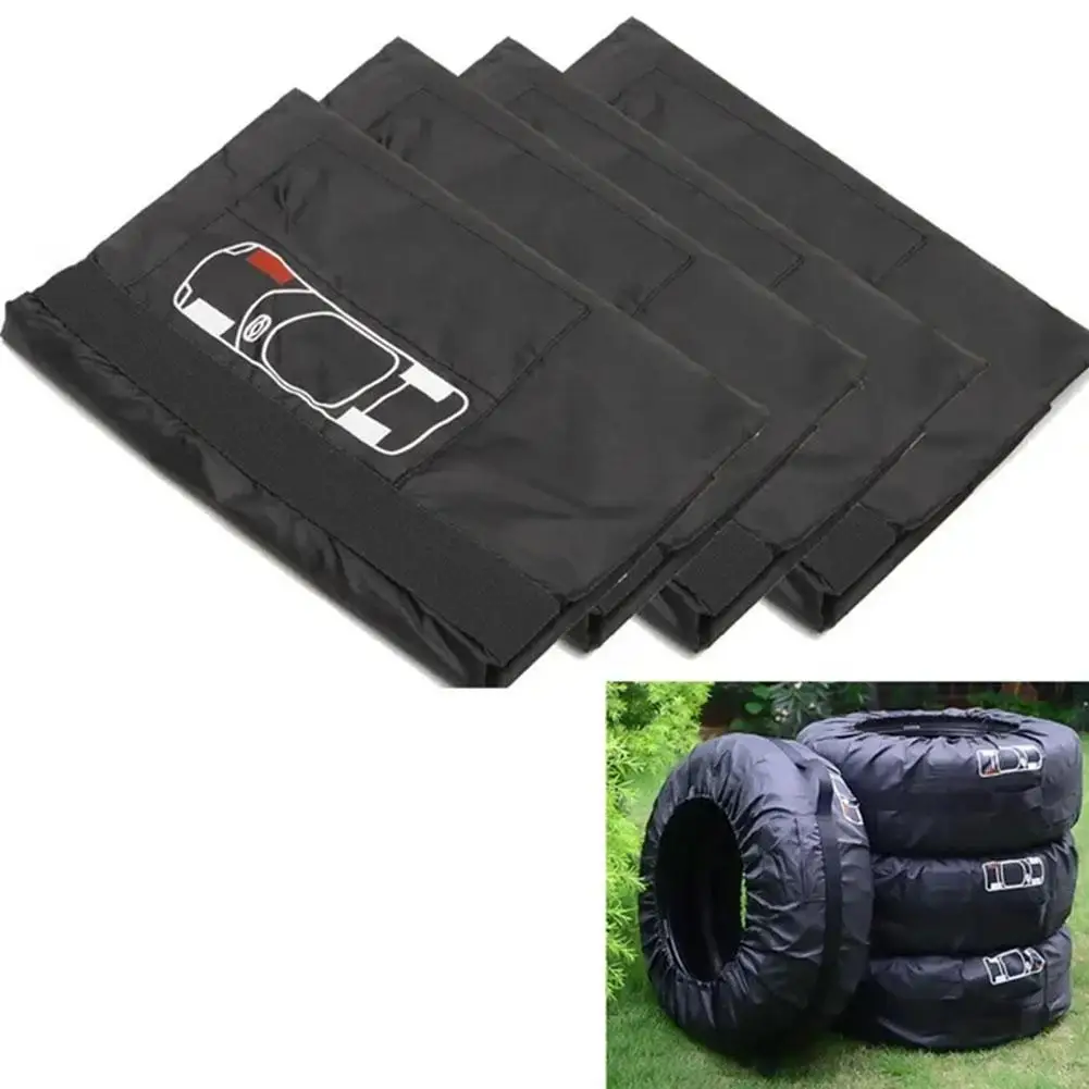 Reifen-Aufbewahrungstaschen, 13–18 Zoll/19–23 Zoll, staubdicht, wasserdicht, universelle Auto-Ersatzabdeckung, Fahrzeug-Radschutz, tragbare Tasche – Detail 24