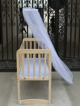  Baby Curtain Mosquito Net Summer Anti Mosquito Insect Baby Bed Mosquito Net Mesh Dome Curtain Net for Toddler Crib Cot Canopy 