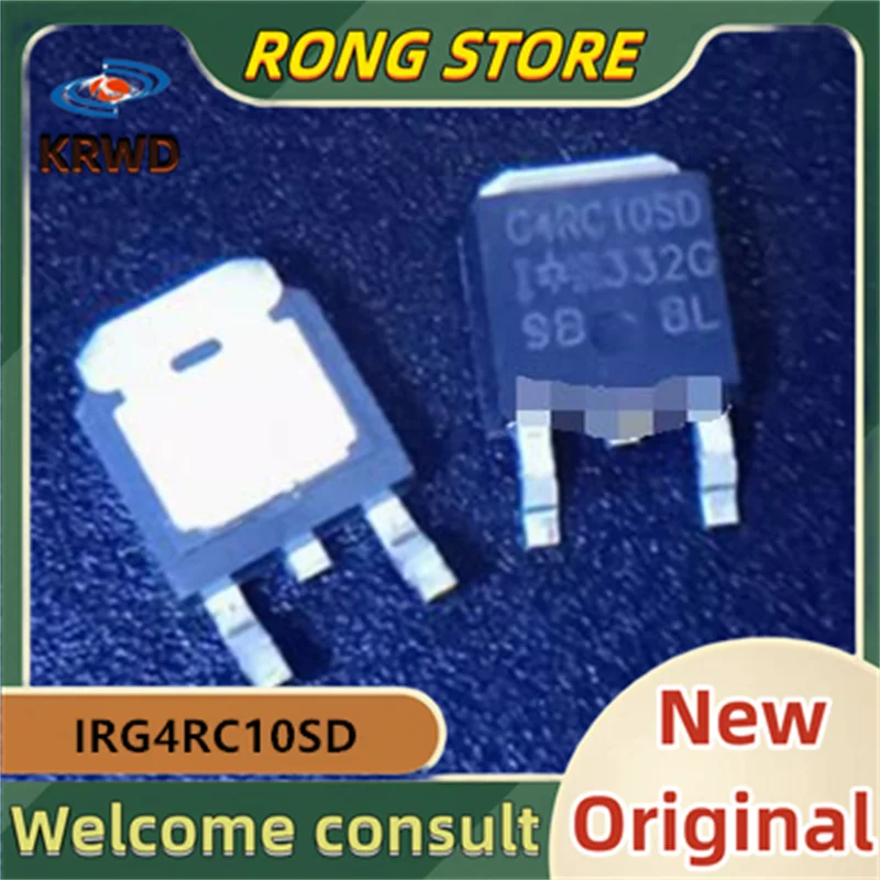 

(10PCS) 4RC10SD New and Original Chip IC IRG4RC10SD IRG4RC10 TO252 600V/14A