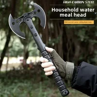Hot Outdoor EDC Portable Multifunctional Engineer Axe Camping Survival Tactical Axe Mountaineering Firefighting Hammer Car Tools 1