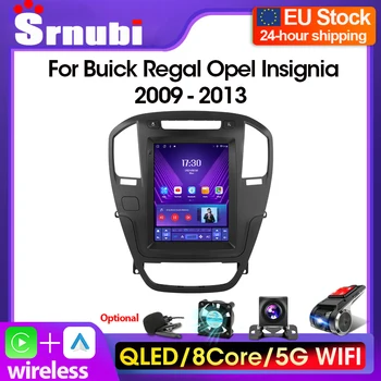 Srnubi 2 din Carplay Android Auto Radio de coche para Opel Insignia Buick Regal 2008-2013 Carplay estéreo GPS Multimedia DVD unidad principal 1