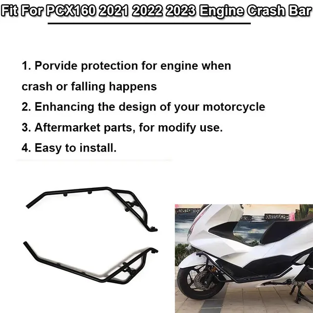 オートバイ用耐衝撃プロテクター,落下防止,クラッシュバー用,ホンダ用 