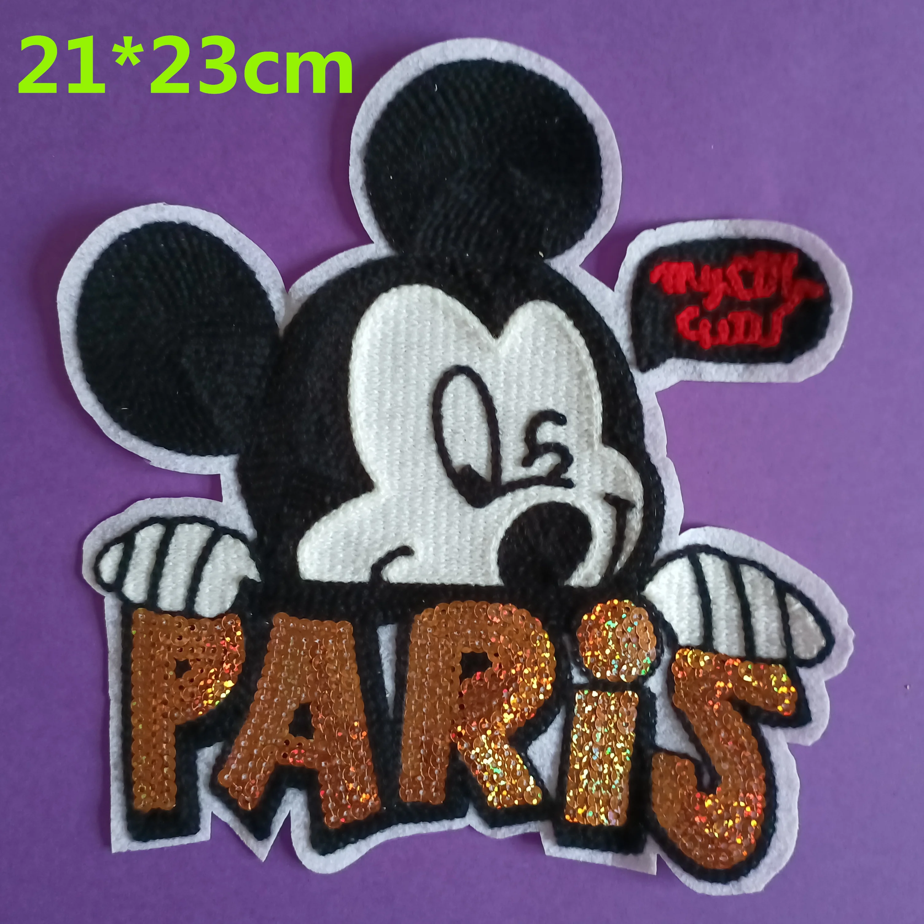 Disney Cartoon Mickey Mouse Patches Pooh Patches for Clothing Donald Duck Minnie  Mouse Simba Mermaid Iron on Patches Diy Patch - Price history & Review, AliExpress Seller - Mr&Zhang Store