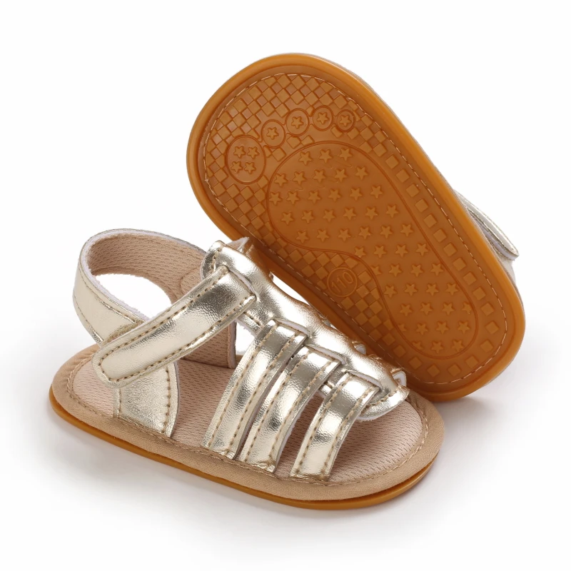 Baby Walking Shoes Golden Baby First Walkers Shoes Gold Princess Shoes Comfortable Soft Soled Non Slip Walking Shoes Pre-Walkers