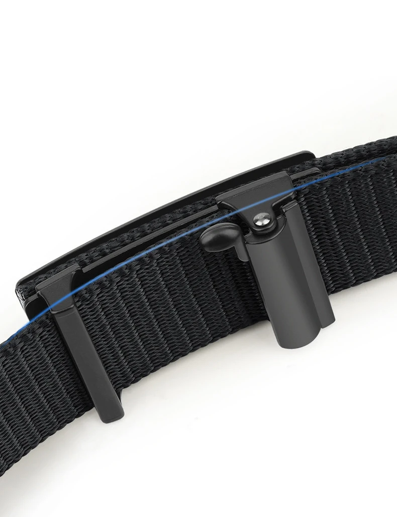 Herren Canvas Gürtel lässig Nylon Gürtel koreanischen trend igen Gürtel automatische Schnalle Gürtel vielseitigen Gürtel Studenten gürtel – Detail 2