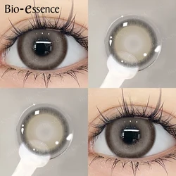 Bio - essence Korean Green Natural Colored Contact Lenses (Aoki Grey)
