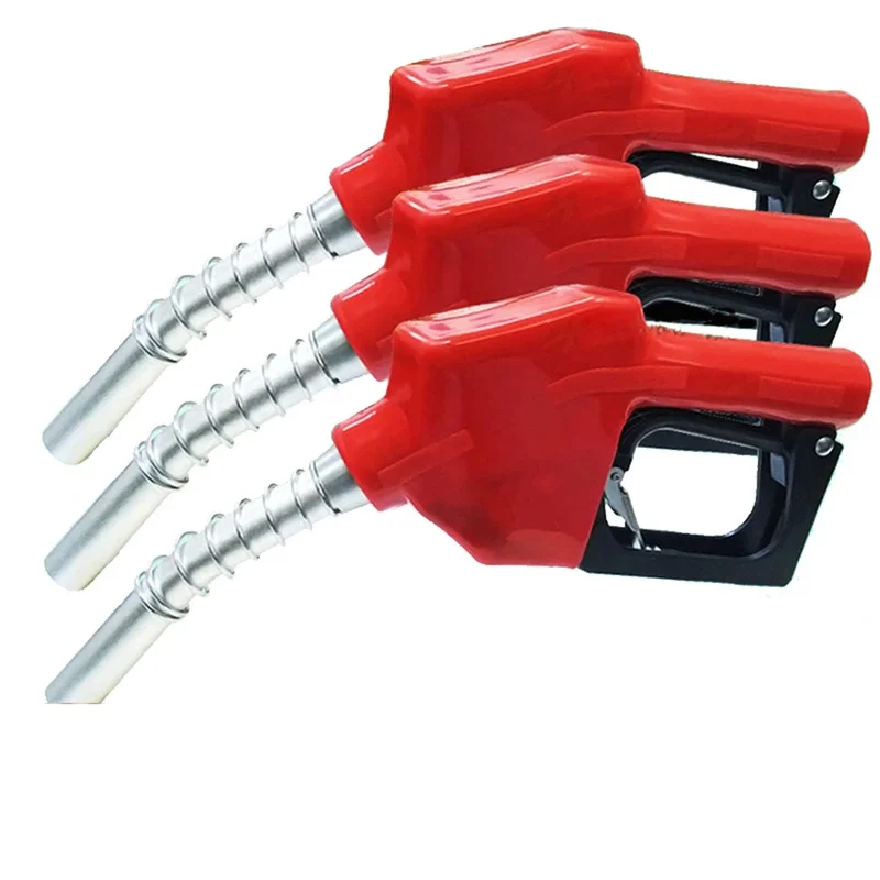 1/2" 3/4" Automatic Fuel Nozzle Automatic Shut Off Diesel Kerosene Biodiesel Fuel Refilling Nozzle Injector Stainless Steel fuel nozzle gun