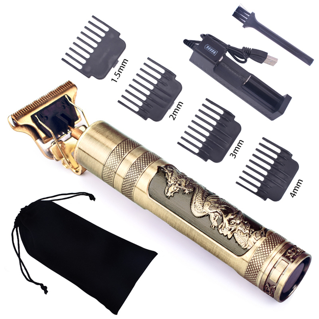 Hair Clipper Professional Electric Hair Trimmer 0mm Baldheaded Cutter Beard Shaving Precision Finishing Hair Cutting Machine