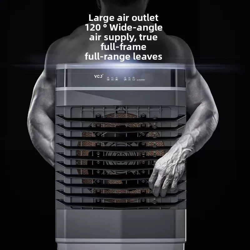 Ventilateur de réfrigération, petit ventilateur à eau, refroidisseur d'air domestique, climatiseur industriel à eau, appareil de refroidissement pour dortoir 4