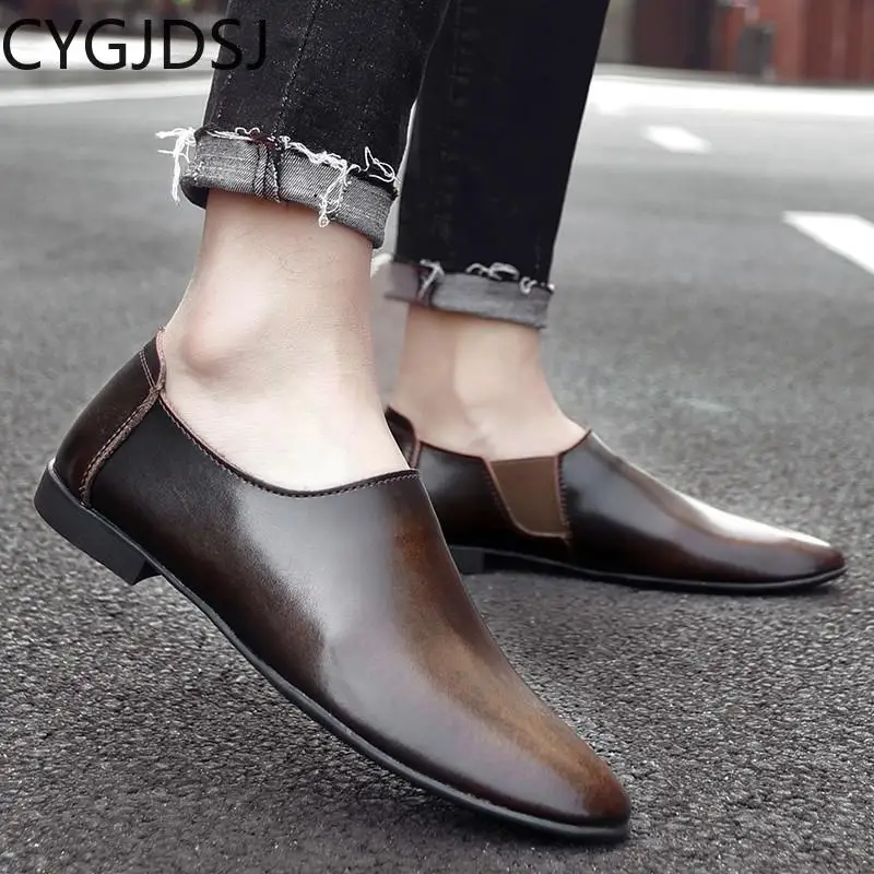 

Oxford Shoes for Men Casuales Italiano Loafers Luxury Men Wedding Dress Formal Shoes Office 2024 Slip on Shoes Men Business Suit