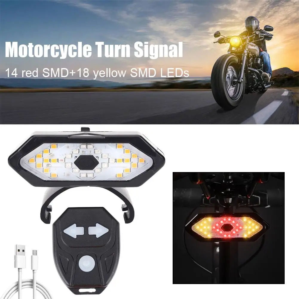 

Electric Scooter Rear Tail Light For M365 Pro 2 Mi 4 Wireless Remote Control Taillight Scooter Turn Signal Safety Warning L S0u3