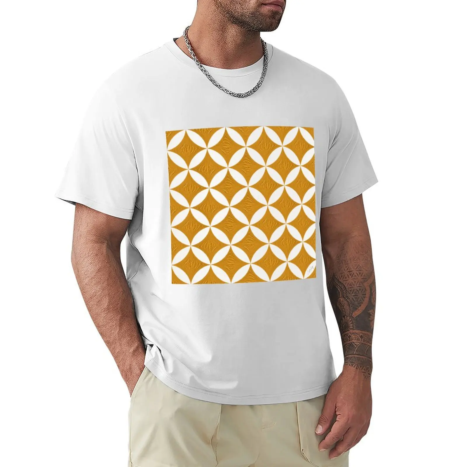 

Eclipse Pattern – Ochre T-shirt oversizeds boys animal print quick drying mens t shirts pack