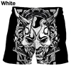 Summer Fashion 3D Printing Shorts Men's Funny Personality Hip-hop Style Beach Pants Shorts Ropa De Hombre Swimming Trunks Short 1