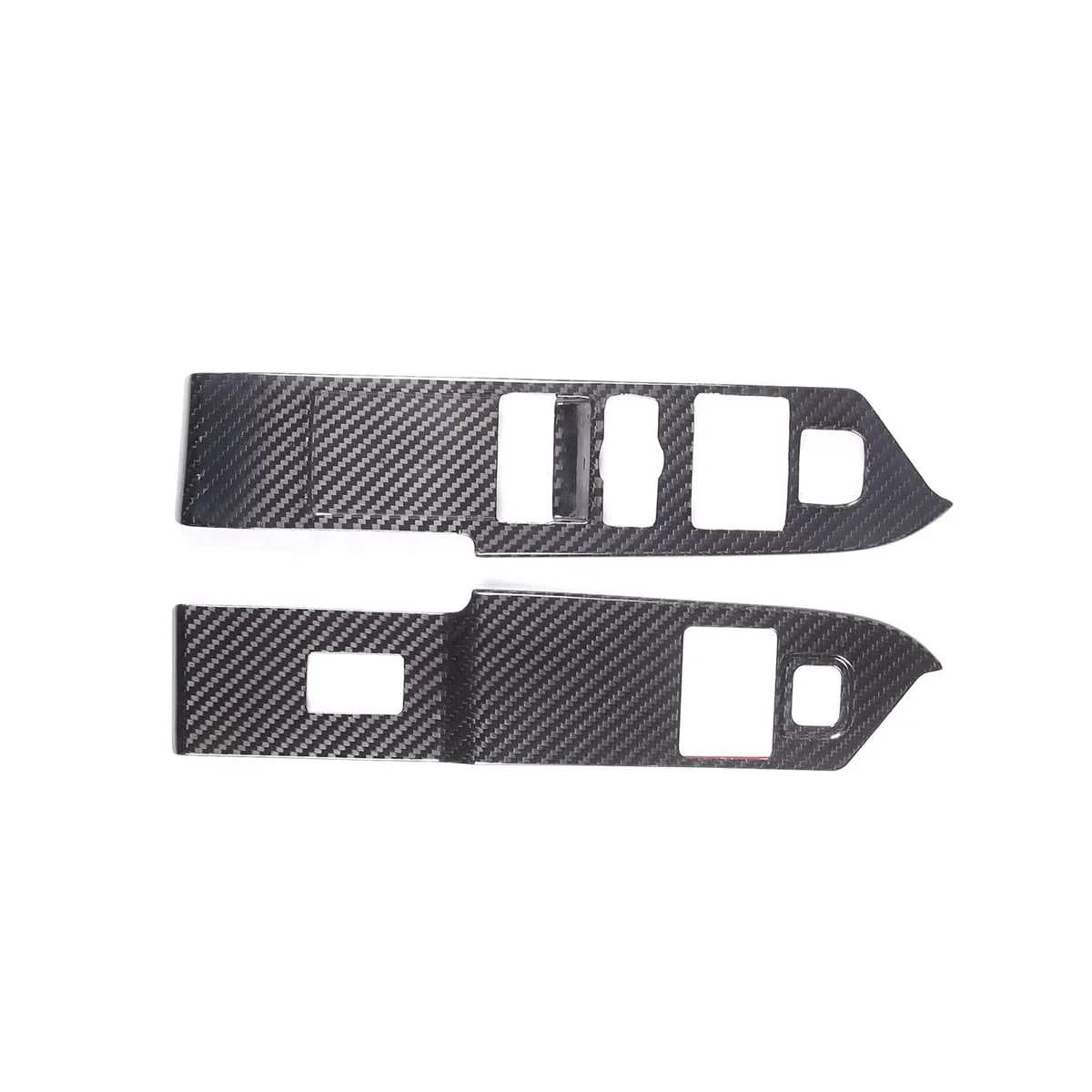 

Dry Carbon Fiber Window Lift Switch Frame Cover Trim for 90 2020-202