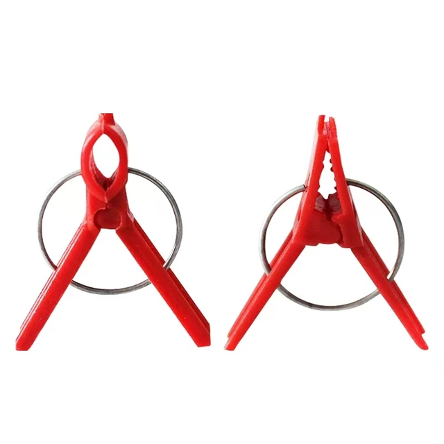 50 Dcs Műanyag Oltó Klipek Kerti Növényi Tartó Zöldségvirág Szőlő Szárak Javítás Kellékek - Image 2