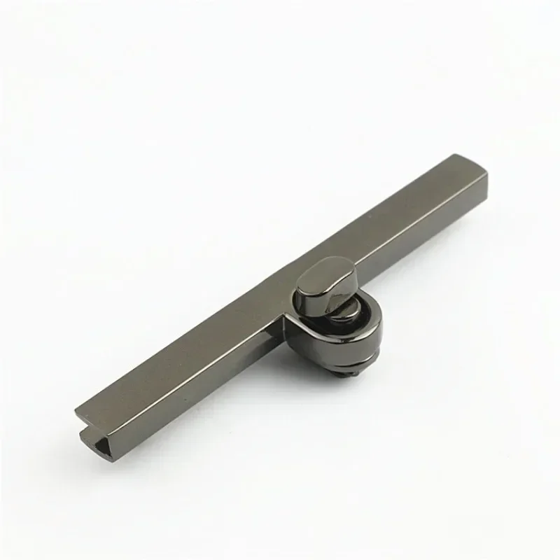 1PC 9.5cm Twist Lock Buckle Hardware Bag Accessory Bag Clasp Turn Lock Closure Long Strip Fashion DIY Metal Durable