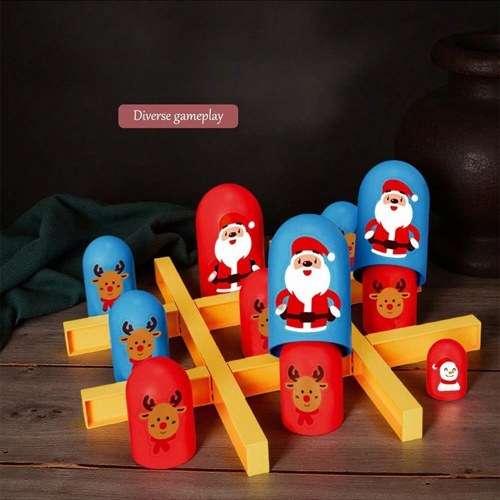 Funny Table Board Games Tic Tac Toe Intellectual Big Eating Small Chess Interactive Multiplayer Party Games Toys 2025 Christmas