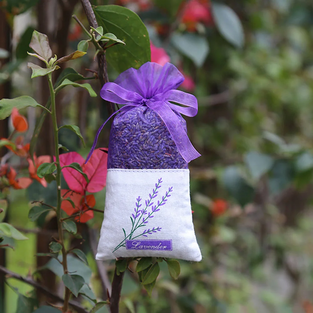 20 Pcs Lavender Pouch Dry Sachet Fragrance Scented Dried Flowers Bag Empty Bags Sachets Levander Sacket deodorant sachet bags fragrance bags