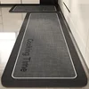 Carpet for Kitchen Absorbent Floor Mat Pvc Anti-slip Entrance Doormat Bathroom Toilet Area Rug Non-slip 주방 카펫 Alfombra De Cocina 3