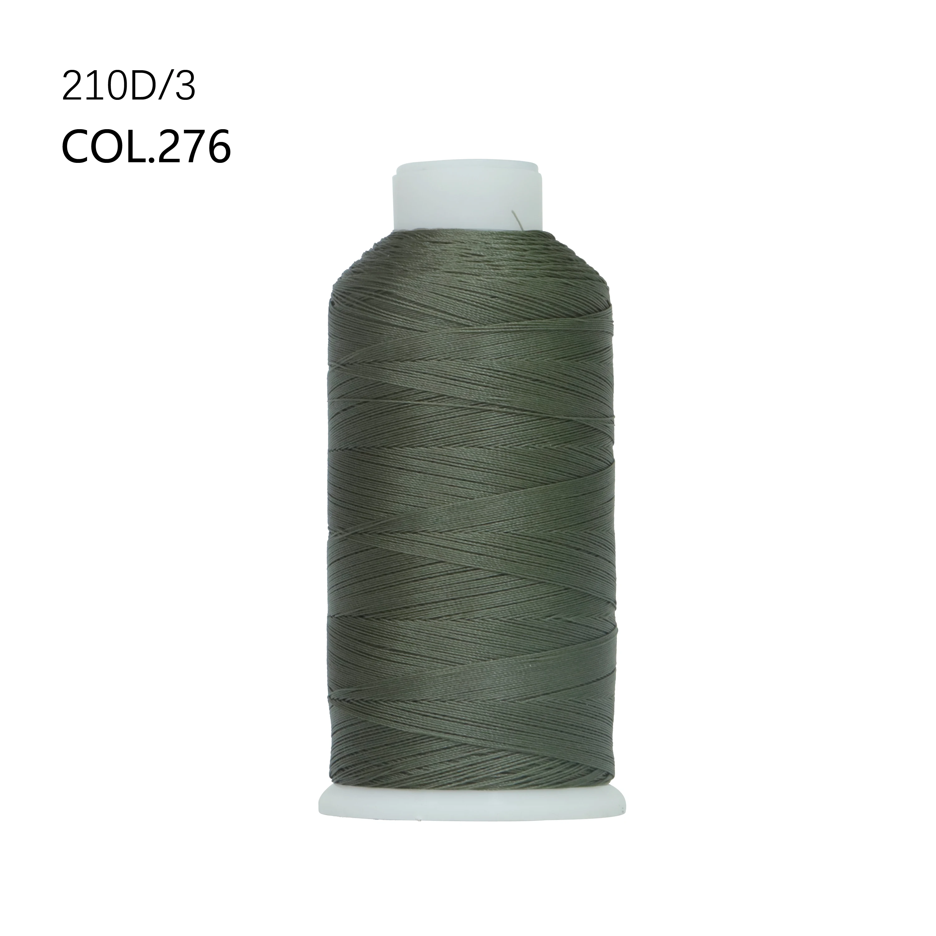 Heavy Duty Nylon Bonded Thread for Leather, Upholstery, Shoes, and Canvas Sewing - 1500 Meters, 0.3MM Thickness