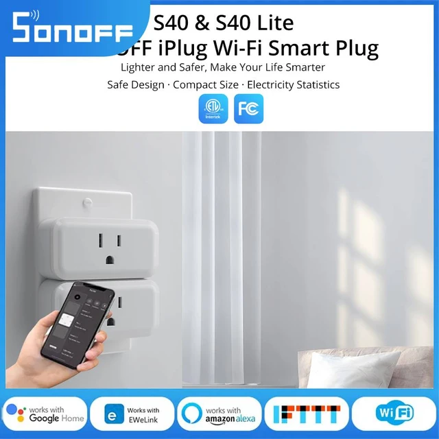 Heavy-Duty Smart Wi-Fi Plug-In (15A) with Energy Monitoring - Silver