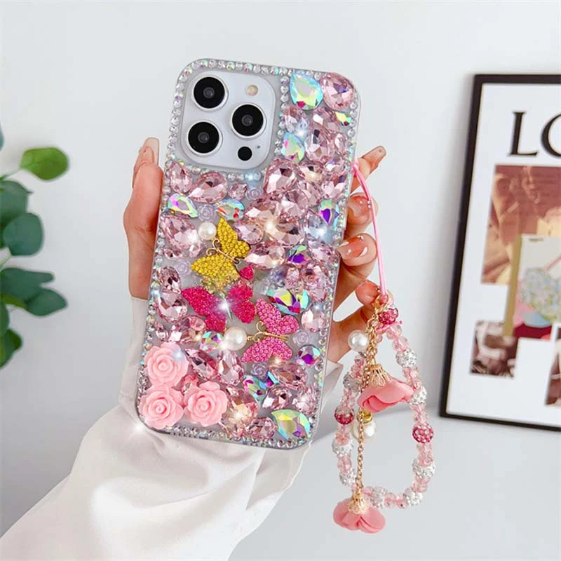 Jeweled Big Diamond Glitter Acrylic Case for Samsung A50 A70S A52 A71 A51 A72 A73 A53