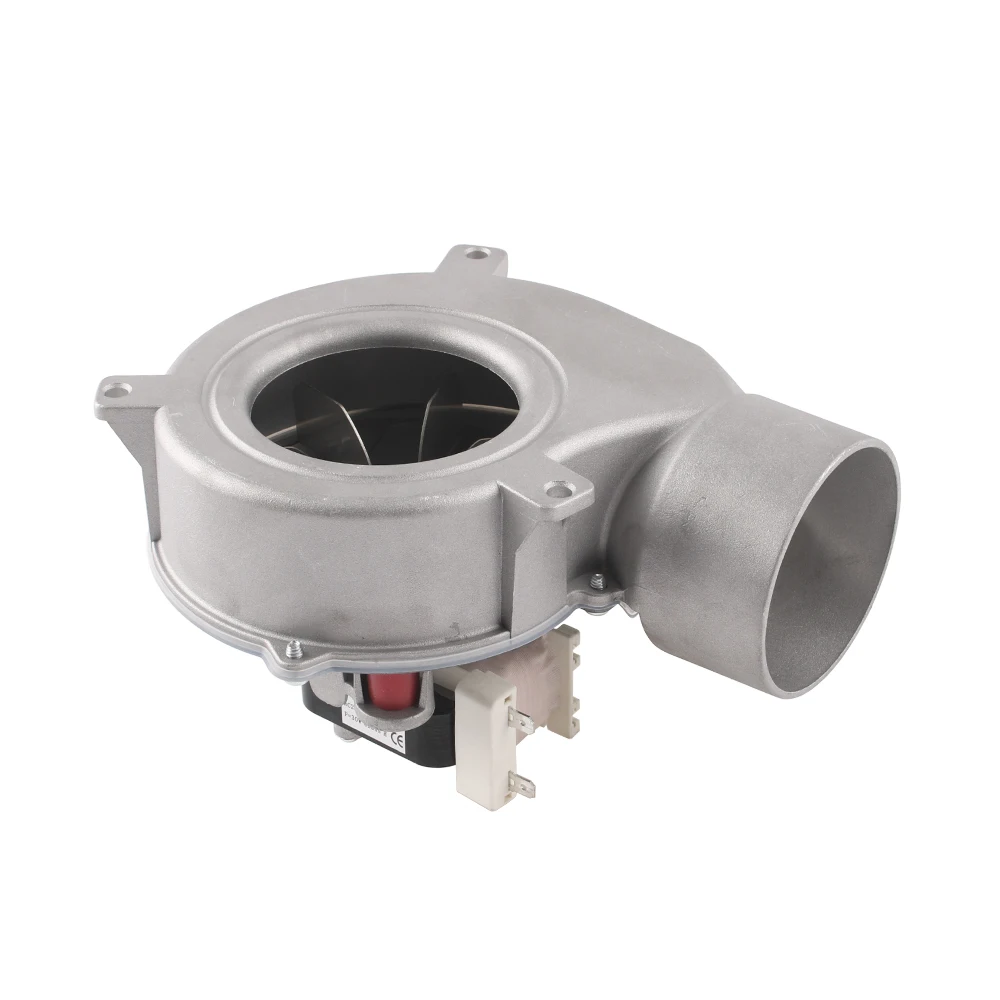 220V 60mm/2.36inch 30w 산업용 원심 팬 부식 방지 스테인레스 스틸 저소음 유도 드래프트 팬