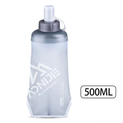 Collapsible BPA-Free Soft Flask Water Bottle for Running and Outdoor Activities (500ML SD26)