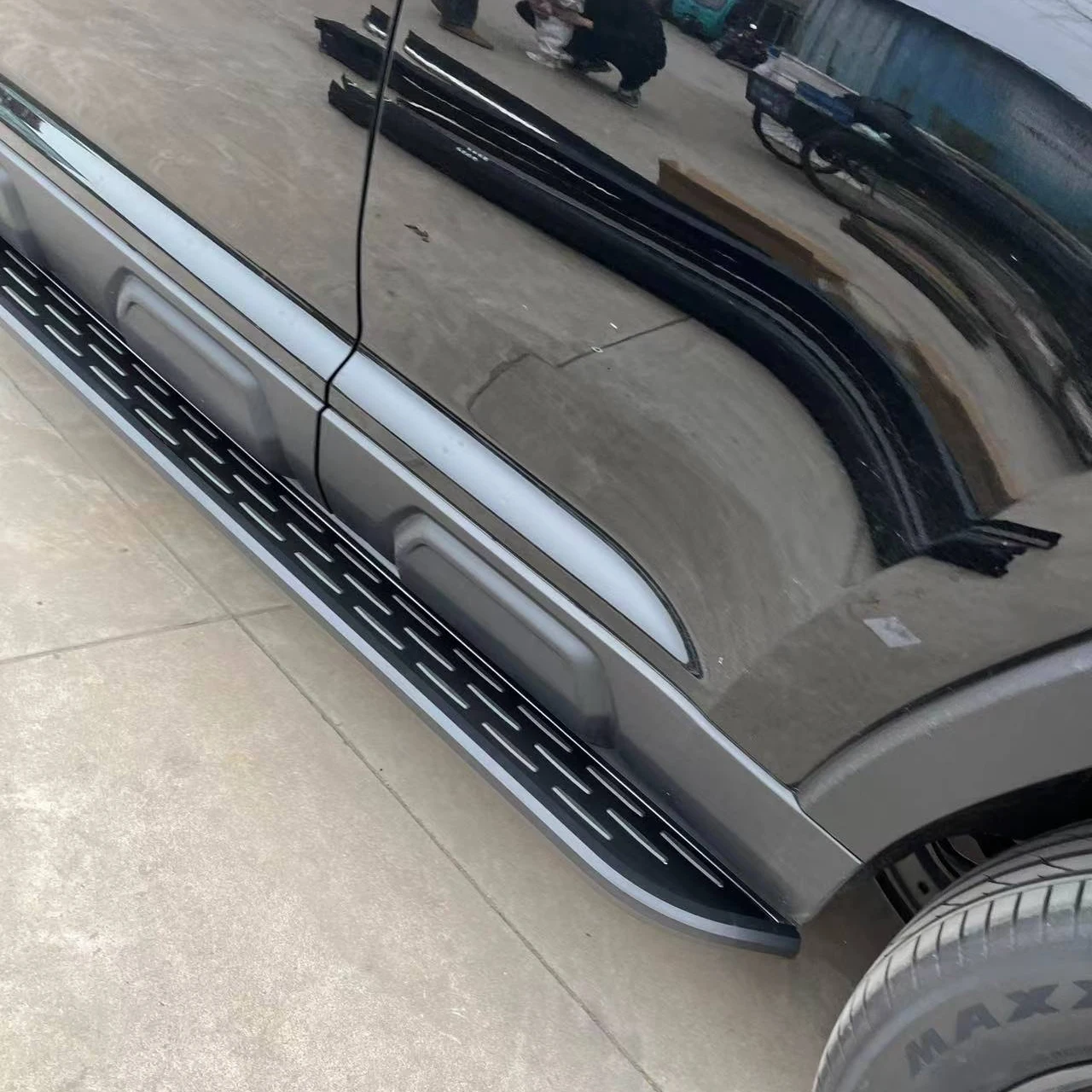Aluminum Running Boards For Toyota Sienna 2021-2025 - Black Side Steps Nerf Bars Easy Installation