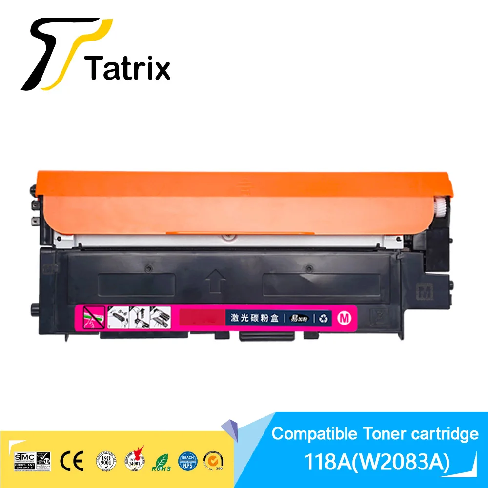 Фото Tatrix для hp 118A совместимый картридж с тонером W2080A W2081A W2082A W2083A для HP Color Laser 150a/150nw MFP 178fnw/ MFP 179fnw №3