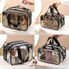 Women Portable Travel Wash Bag Female Transparent Waterproof Makeup Storage Pouch Large Capacity Cosmetic Organizer Beauty Case 5