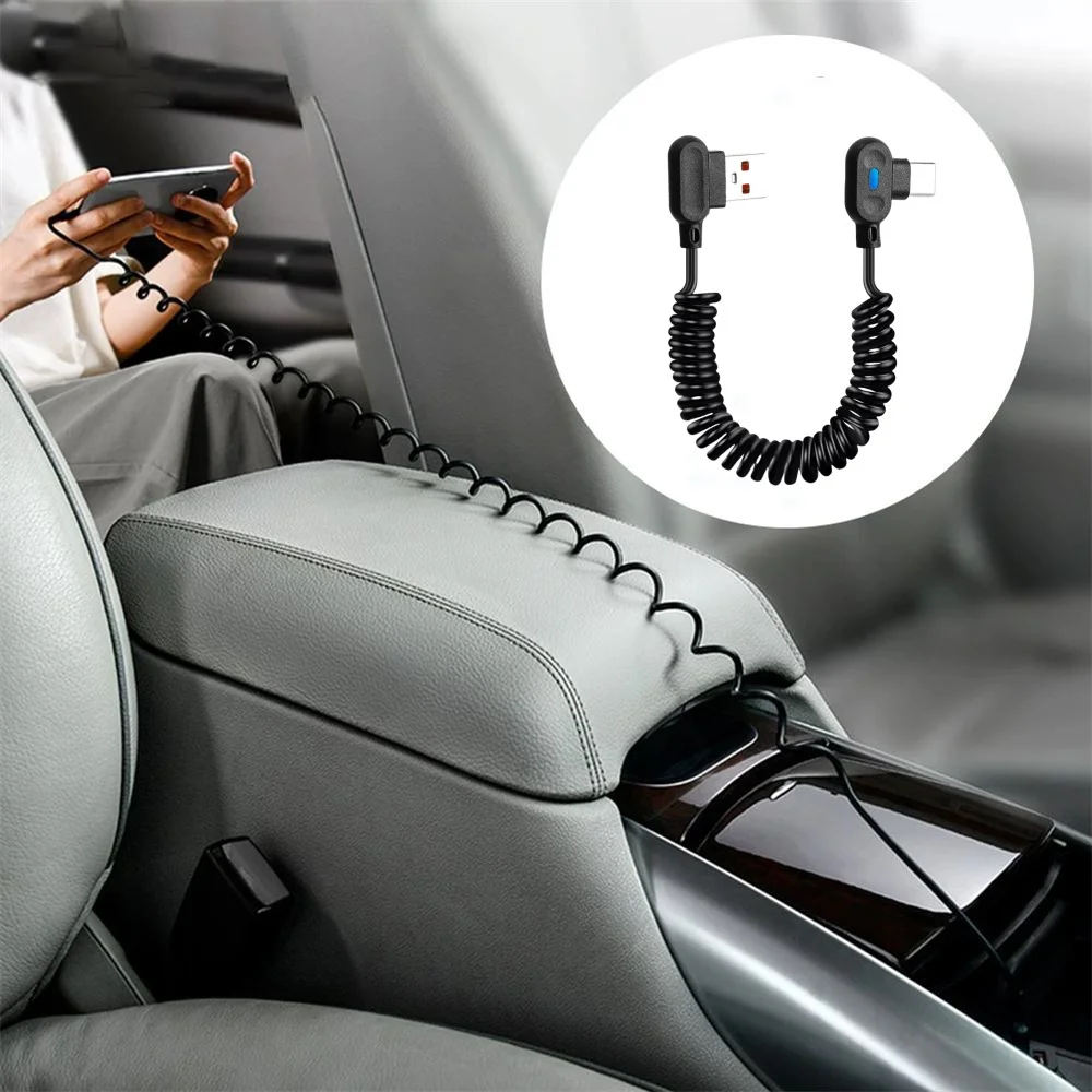 كابل شاحن سيارة سريع USB-C