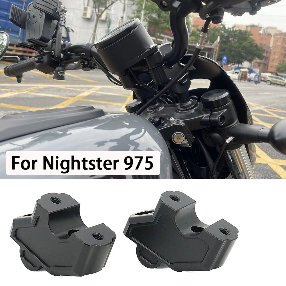 

FOR Harley Nightster 975 RH975 RH 975 2022 Lmprove Sitting Posture Parts Motorcycle Handlebar Heightening Accessories