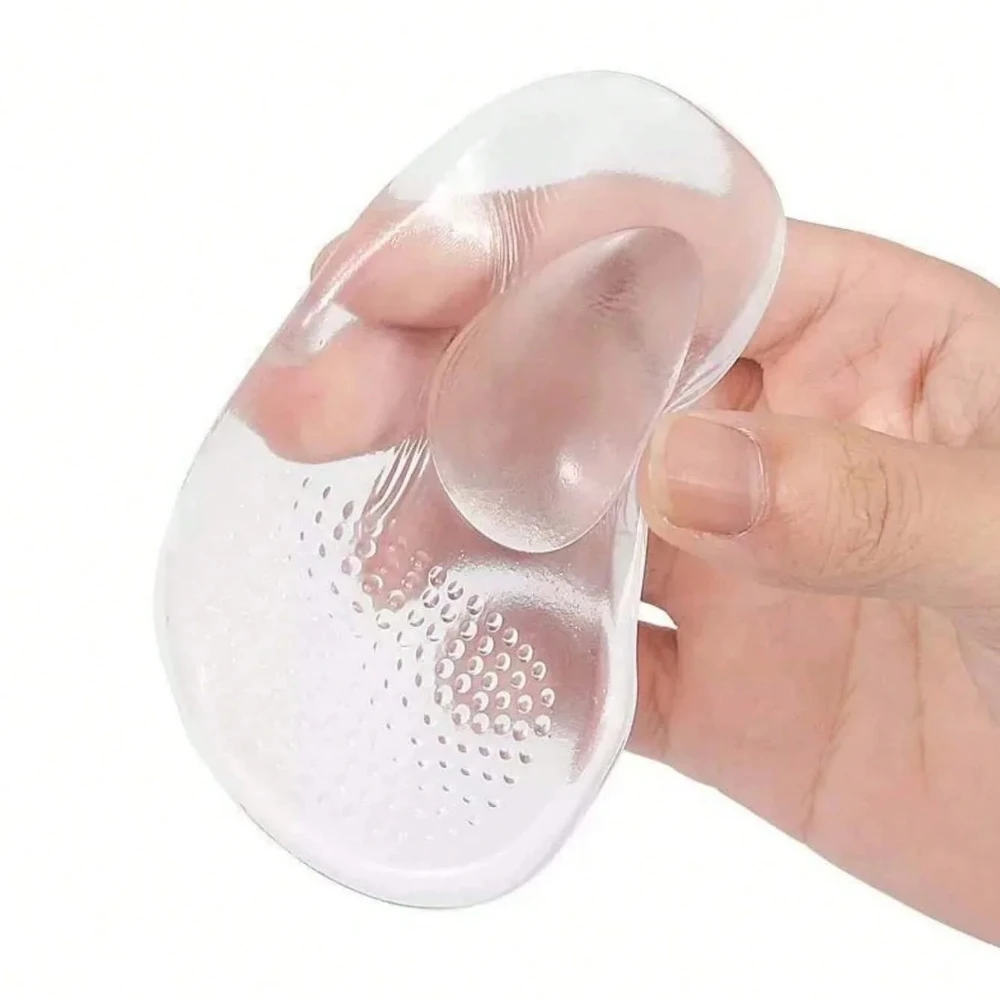 Forefoot Pads Orthopedic Insoles Women Soft Silicone Gel Cushion Relieve Foot Pain Metatarsal Support Insert Pad Shoes Insoles