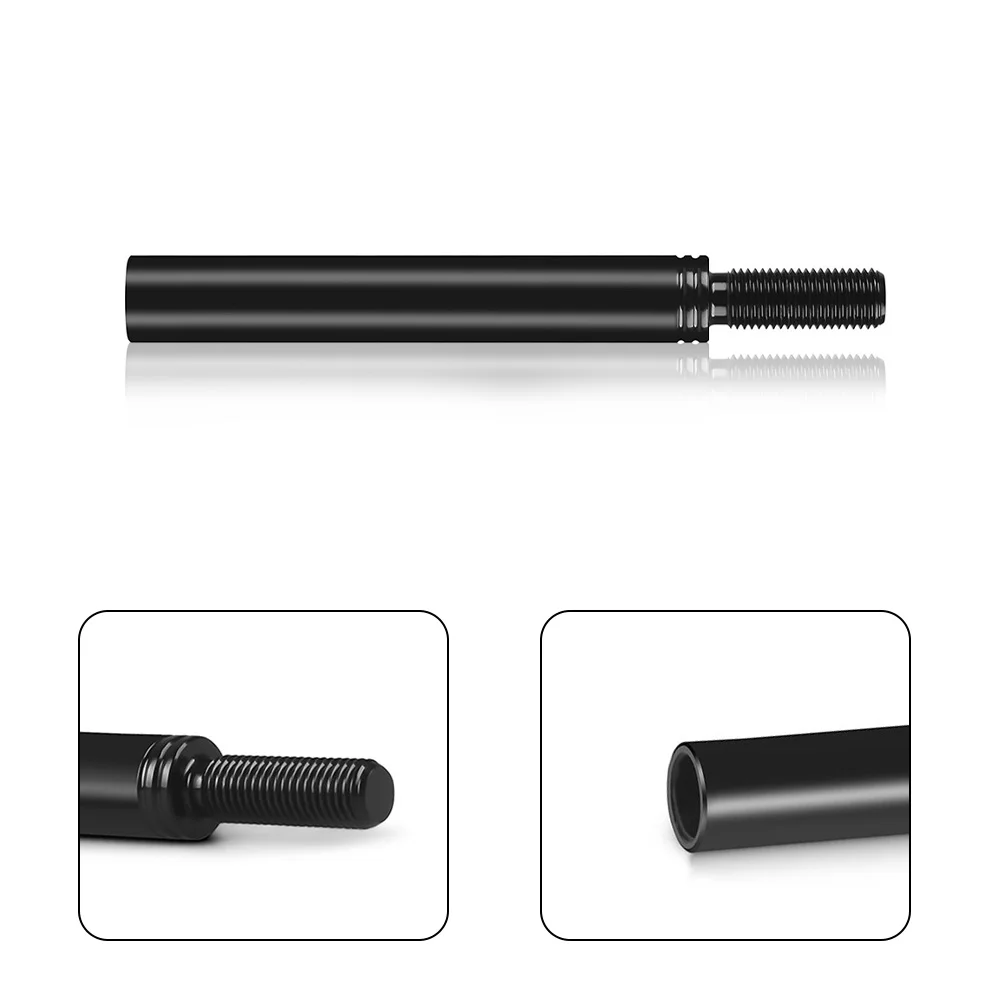 알루미늄 시프트 노브 익스텐더 2'' 3'' 3.5'' 4'' 10'' 연장 레버 기어 수동 시프터 로드 M10x1.5 M10x1.25 M12x1.25