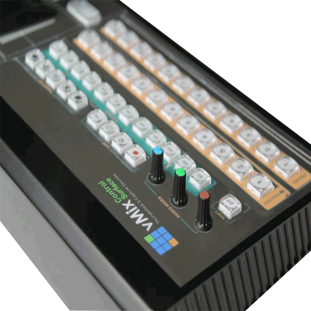 TYST vMix 1600 패널 무선 디렉터 스위처 제어판, PTZ 제어 대기 무선 탈리 라이트, Vmix 비디오 스위처