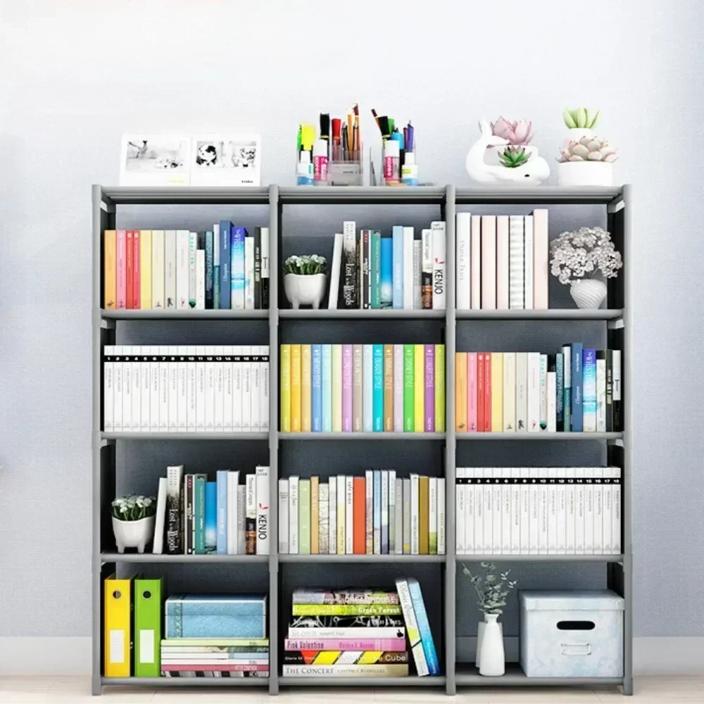 Simplified Version Storage Rack High-capacity Waterproof Book Shelf Multi-function Multi Scenario Use Free Assembly Organizer