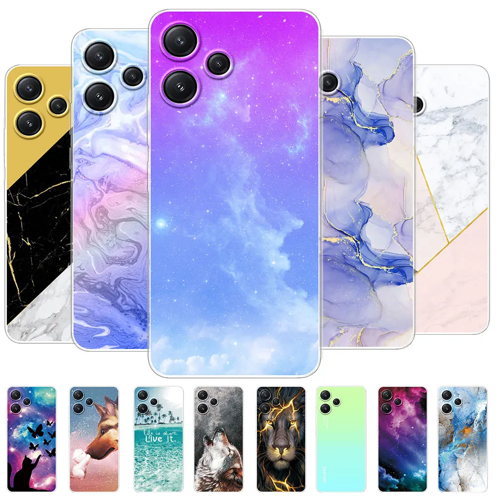 Per Xiaomi Poco M6 Pro Custodia Per Xiaomi Poco M4 Pro /Poco M5 Silicone Trasparente Soft Coque Per Xiaomi Poco M3 M3 Pro Cover Posteriore Funda