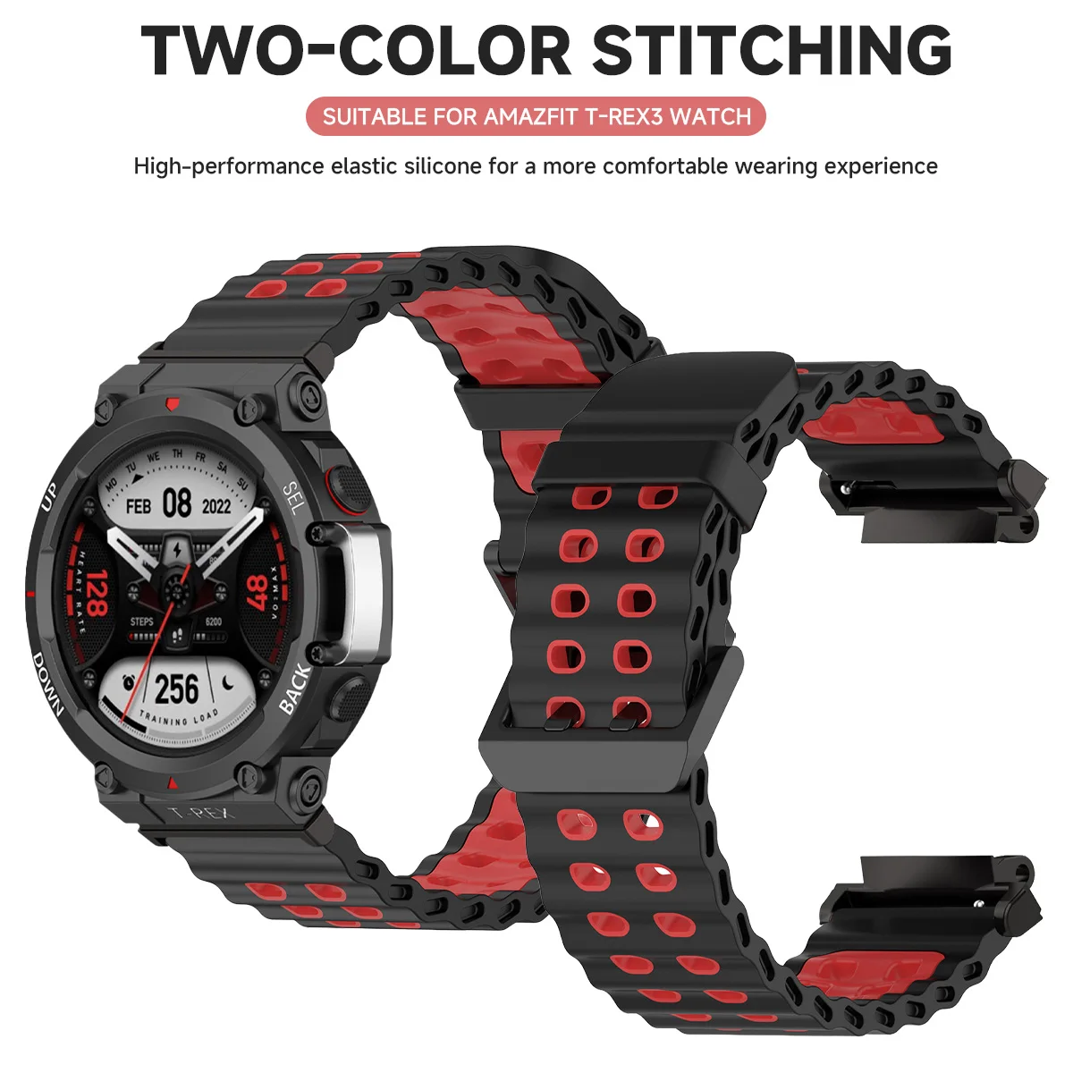 Ocean Band Sports Silicone Strap Bracelet