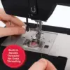 Singer Heavy Duty 4432 High Speed Black Sewing Machine With Accessory Kit | Strong Motor With Enhanced Piercing Power, 110 6
