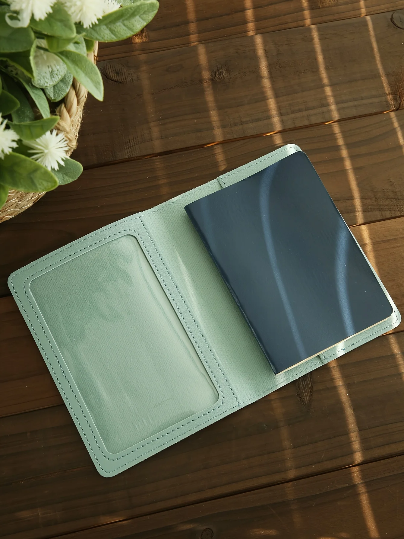 Personalisierter Reisepasshülle aus Kunstleder mit individuellem Namen, faltbarer, leichter Gepäckanhänger, ideal für Ausflüge und Reisegeschenke – Detail 5