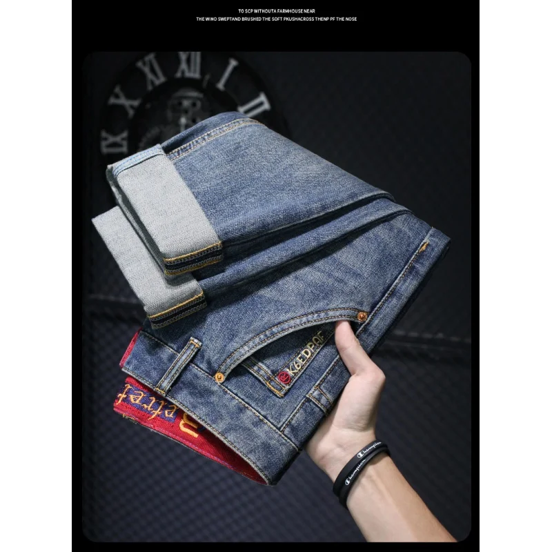 Мужские ретро джинсы с ностальгическим эффектом