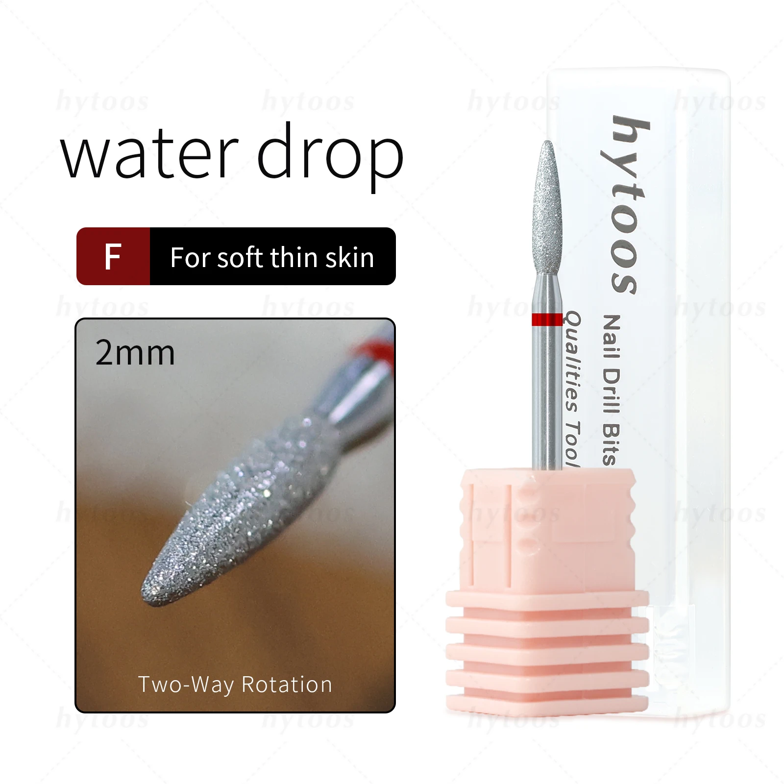 Nail Drill Bits Chrome Diamond for Nails Pre-treatment