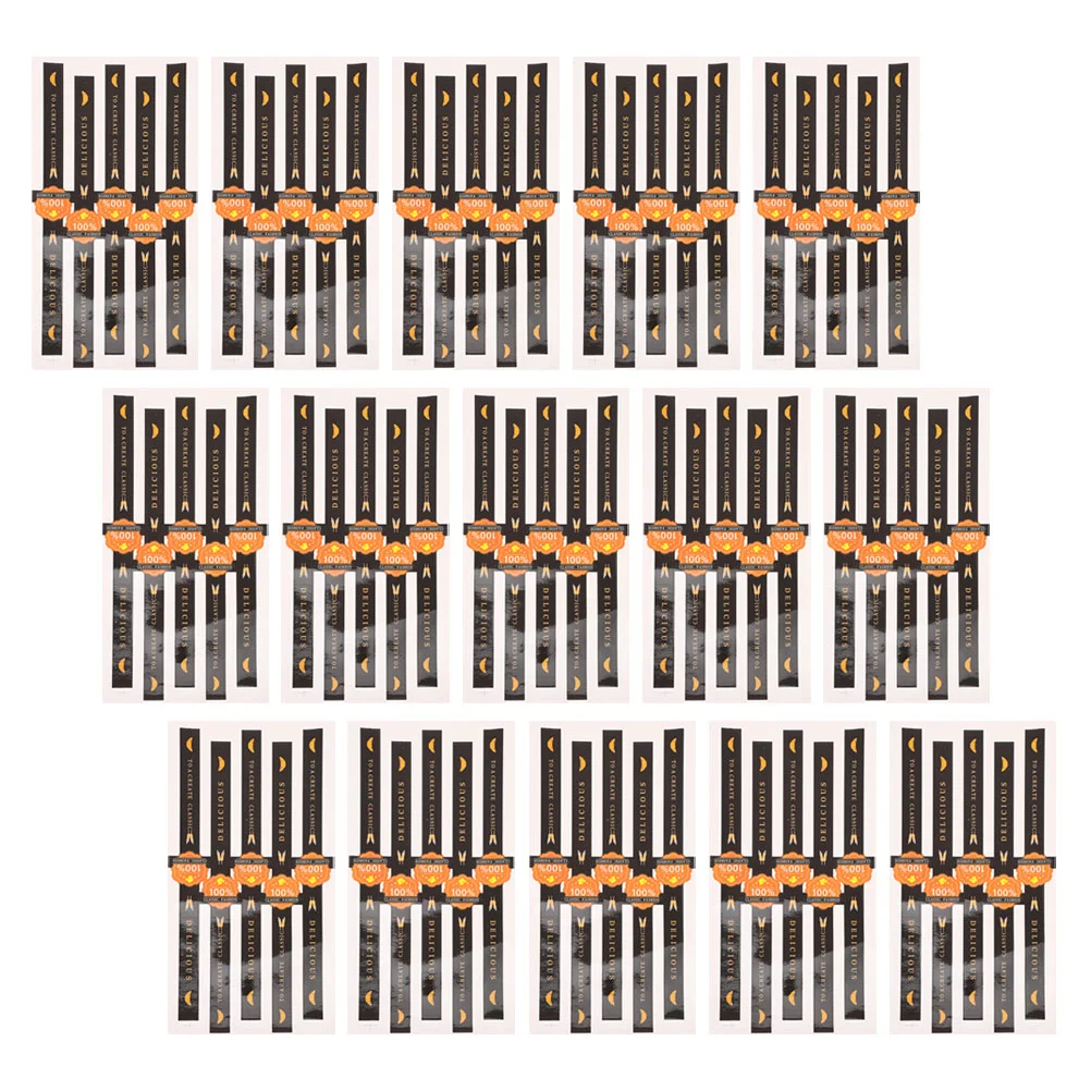 

Ganazono Hand Made Lollipop Sealing Sticker 100Pcs Self Adhesive Seal Paper Labels