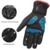 INBIKE Winter Full Finger Cycling Gloves Durable MTB Bicycle Gloves forRiding Outdoor Motorcycle Accessories Touch Screen Padded 4